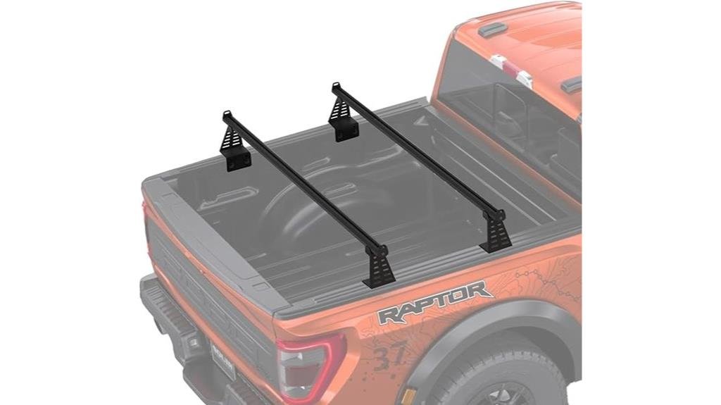 adjustable heavy duty truck rack bars