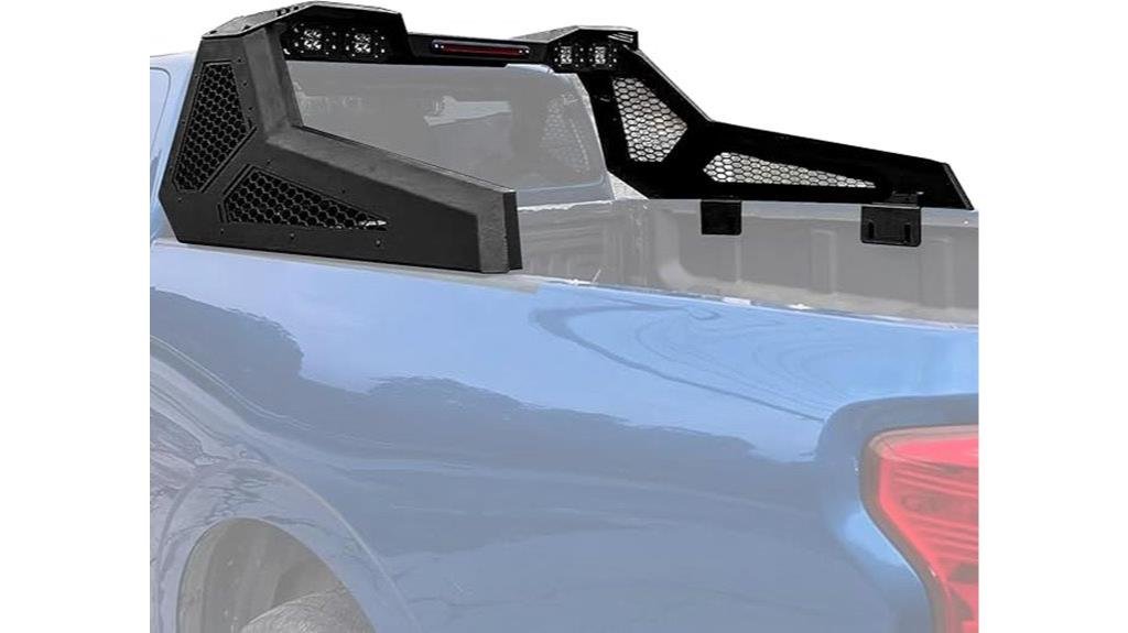 adjustable roll bar with led lights