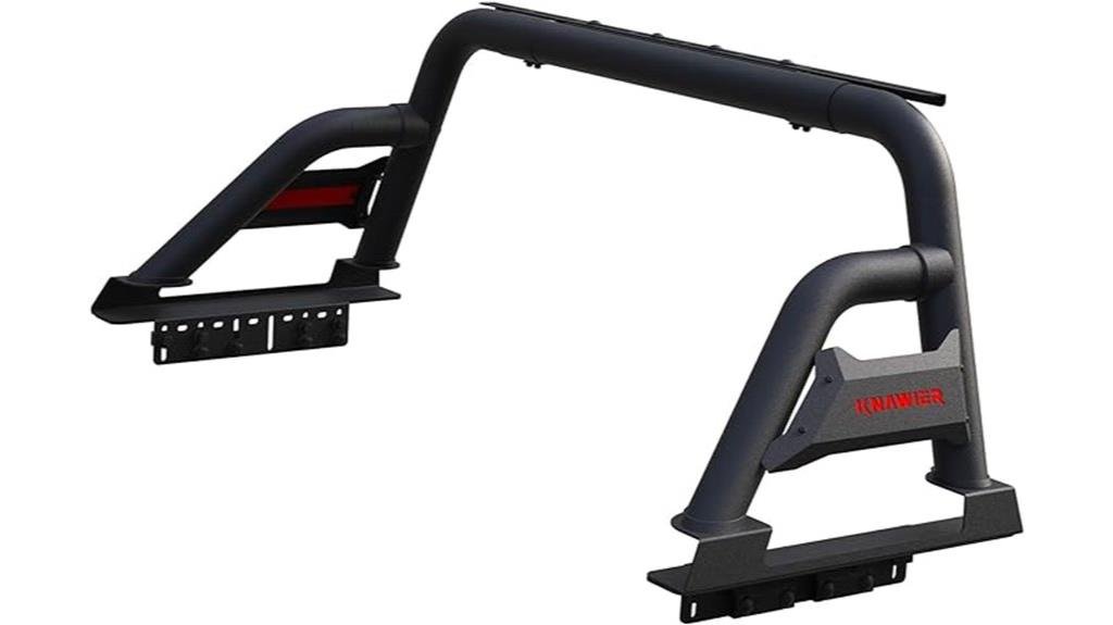 adjustable sport chase pickup truck roll bar