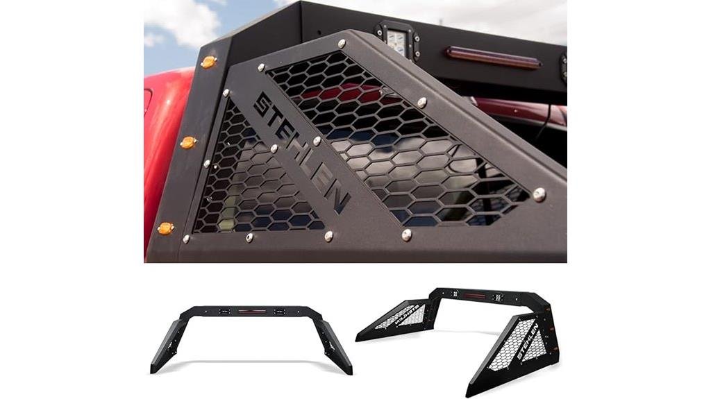 adjustable truck bed chase rack