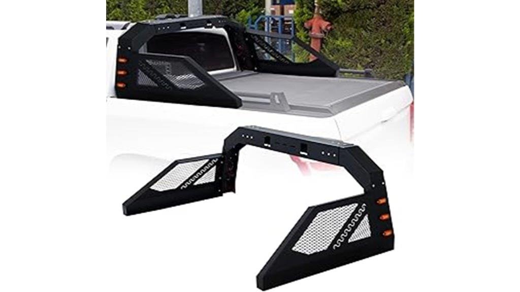 adjustable universal truck bed chase rack