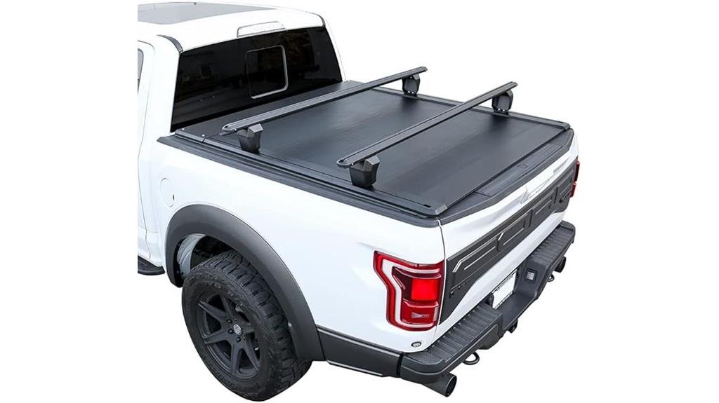 automatic retract hard tonneau cover