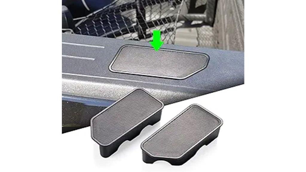 bed rail pocket covers colorado canyon