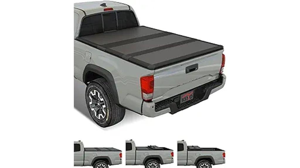durable truck bed tonneau cover