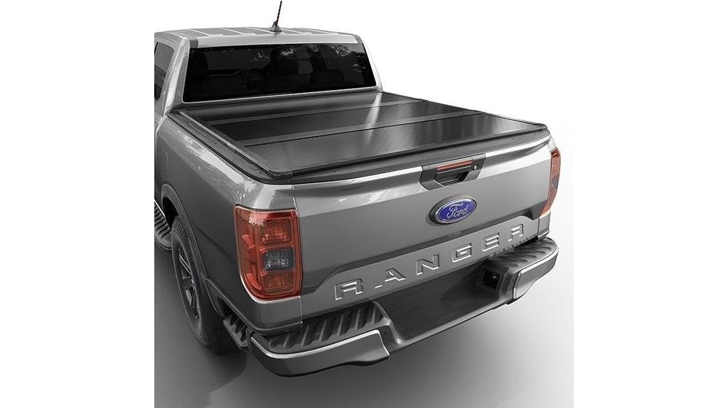 folding hard shell truck bed cover