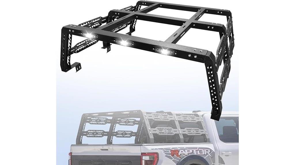 full size truck bed rack