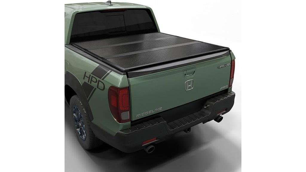 hard folding ridgeline truck cover