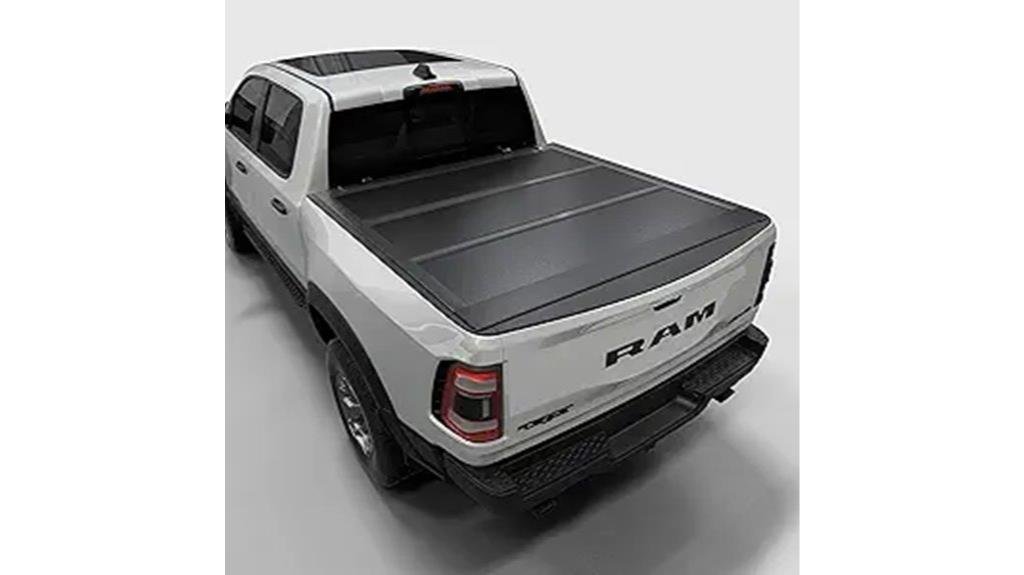 hardened folding truck bed cover