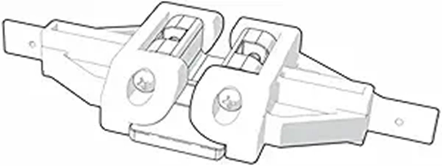 hinge assembly for extang 1033