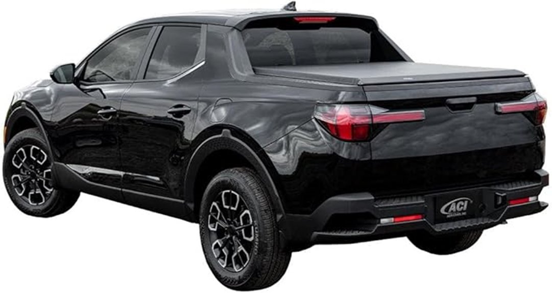 hyundai santa cruz tonneau roll up cover