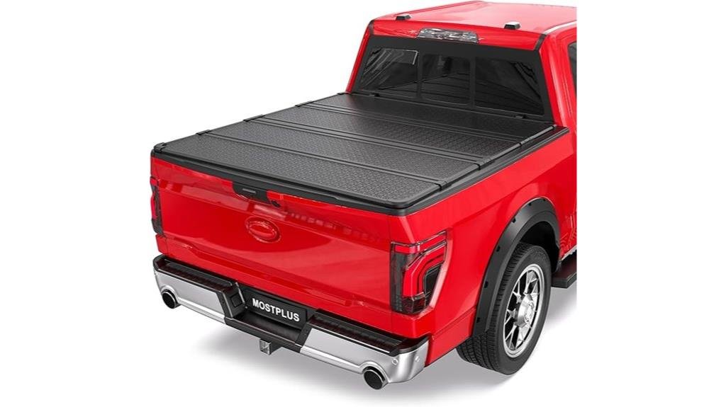 quad fold hard truck bed cover