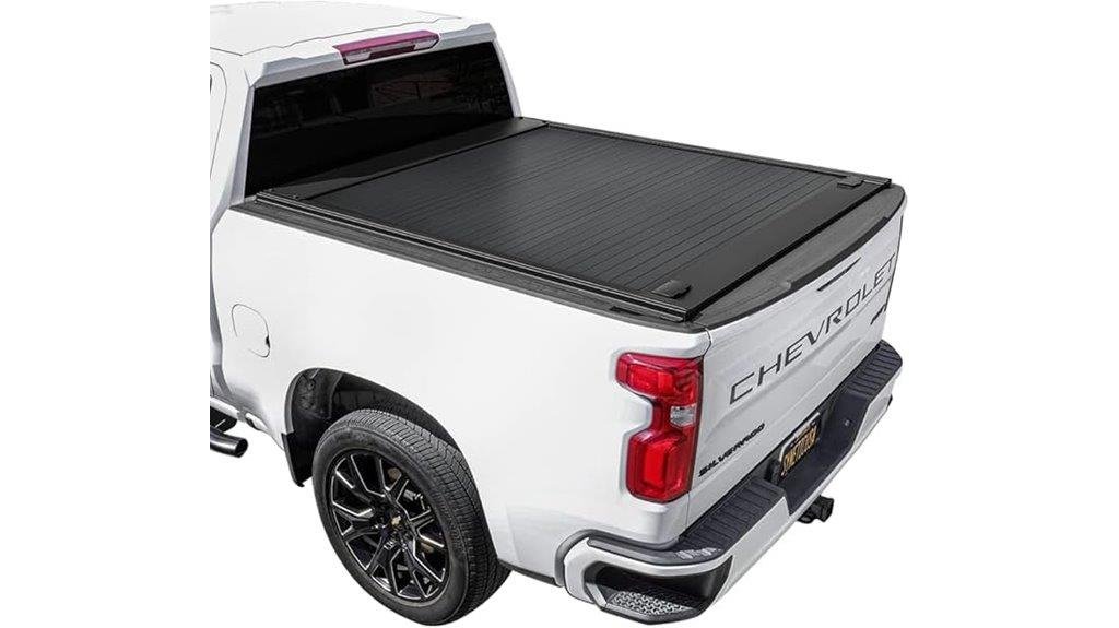 retractable hard truck bed cover