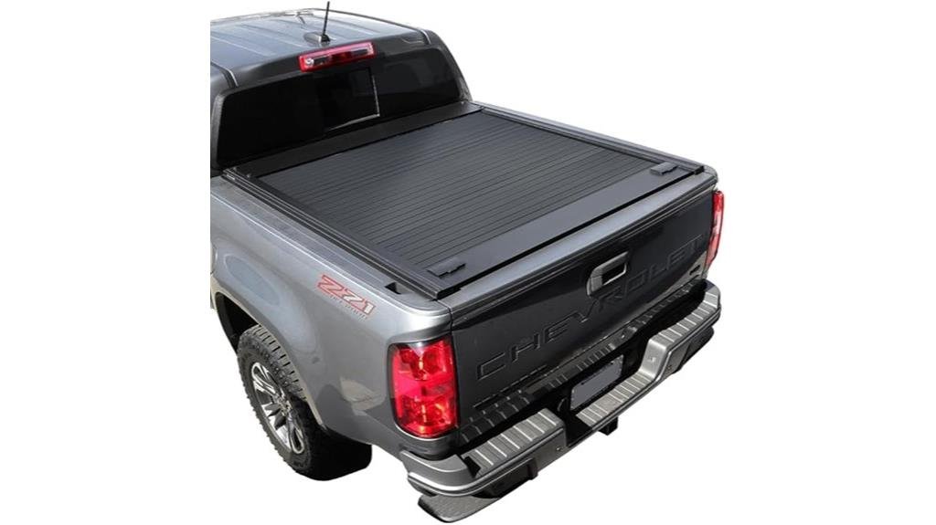retractable tonneau cover for chevy colorado