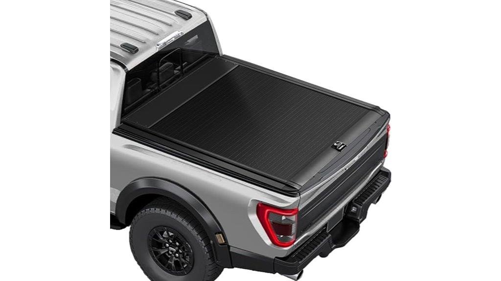 retractable truck bed tonneau cover