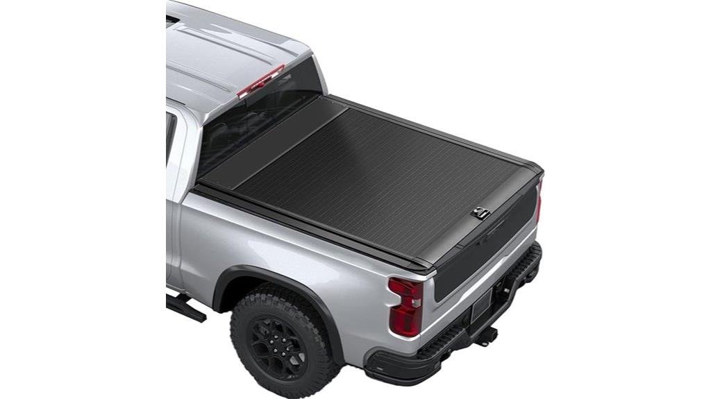 retractable truck bed tonneau cover