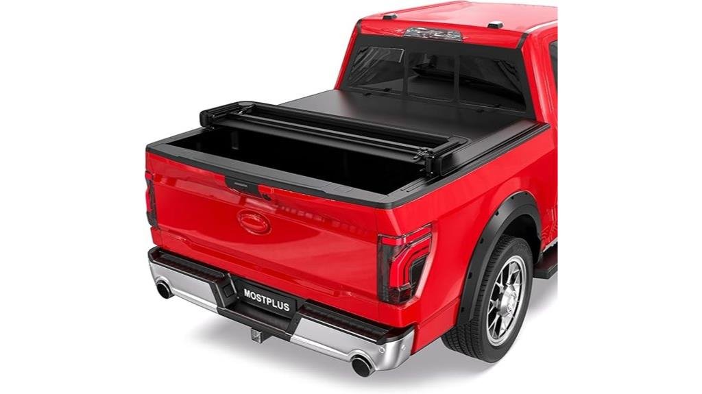 soft quad fold truck bed cover