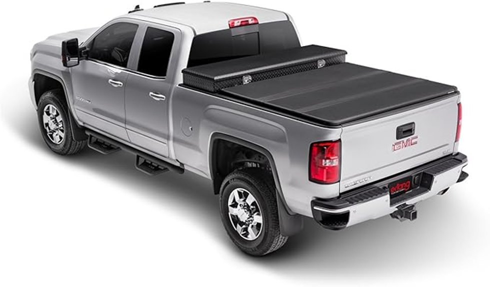 solid fold tonneau cover silverado sierra