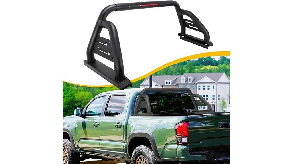 toyota tacoma roll bar with lights