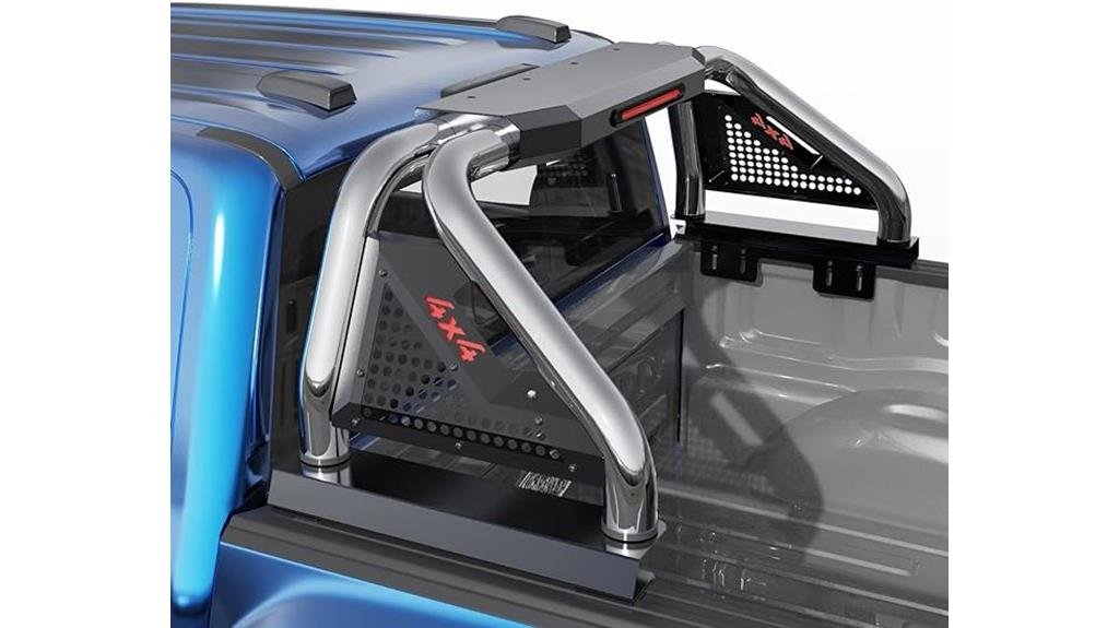 adjustable sport truck bed roll bar