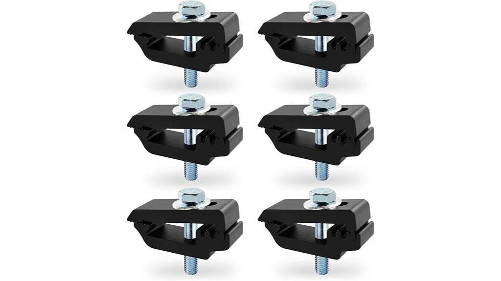 aluminum clamps for tonneau cover