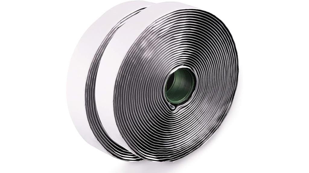 black hook and loop tape